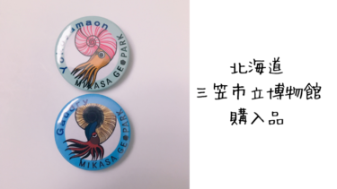 【購入品】北海道・三笠市立博物館でゲットしたアイテム【2021年】